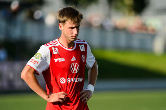 Sandvikens IFs Filip Olsson deppar