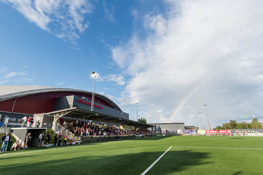 Regnbåge över Jernvallen