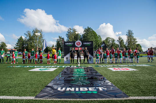 Brages och Sandvikens IFs spelare uppradade på lineup