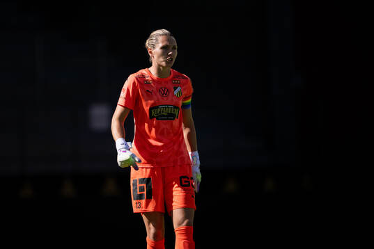 Häckens målvakt Jennifer Falk