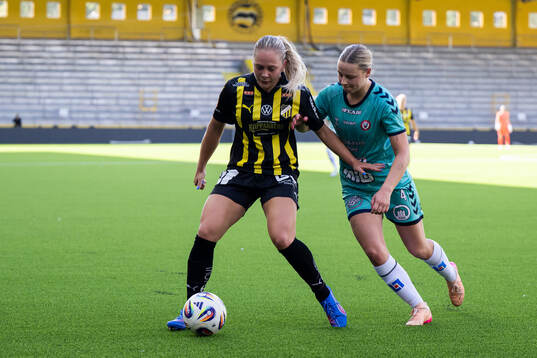 Häckens Alice Bergström och Kristianstads Alice Egnér