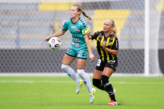 Kristianstads Beata Olsson och Häckens Alva Selerud