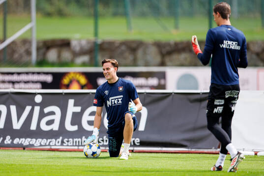 Örgrytes målvakt Hampus Gustafsson