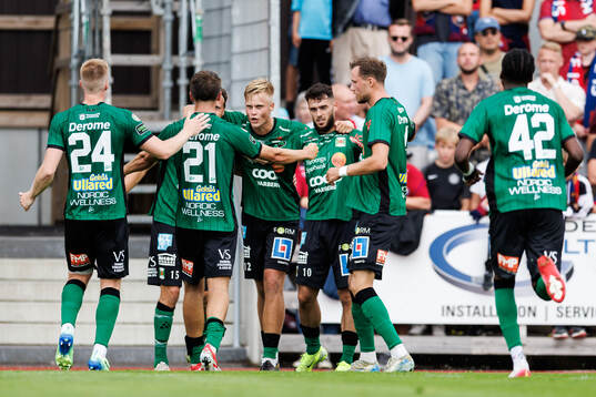 Varbergs Laorent Shabani jublar