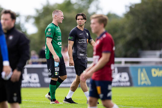 Varbergs Anton Liljenbäck deppar