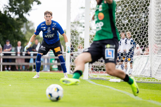 Örgrytes målvakt Hampus Gustafsson