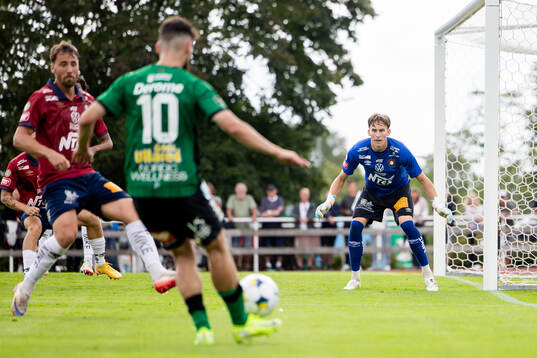 Örgrytes målvakt Hampus Gustafsson