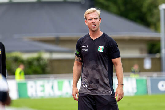 Varbergs assisterande tränare Victor Salwén