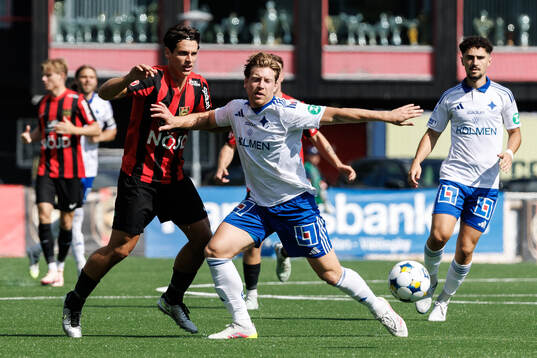 Brommapojkarnas Kevin Ackermann och IFK Norrköpings