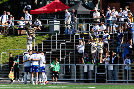 IFK Norrköpings David Moberg Karlsson jublar