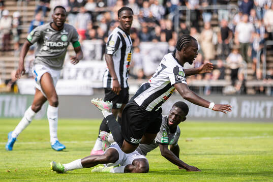 Landskronas Kofi Asare och Västerås Mamadou Ousmane Diagne