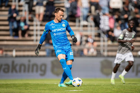 Västerås målvakt Anton Fagerström