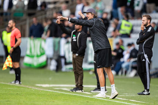 Landskronas tränare Robin Asterhed
