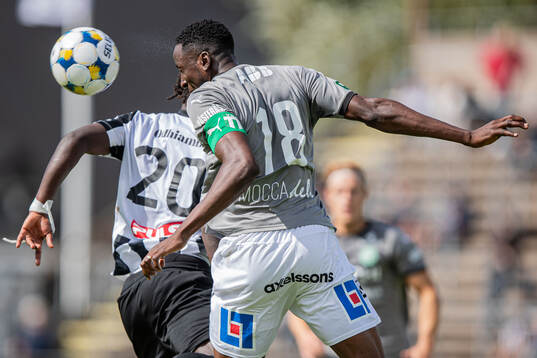Landskronas Xavier Odhiambo och Västerås Frederic