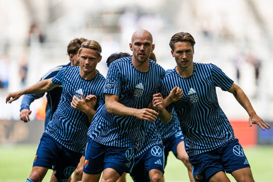 Djurgårdens Marcus Danielson och Miro Tenho