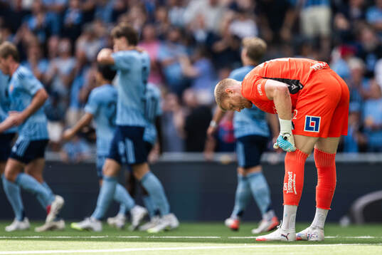 Halmstads målvakt Tim Erlandsson