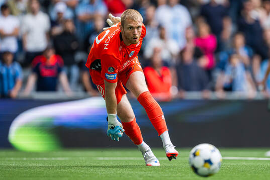 Halmstads målvakt Tim Erlandsson