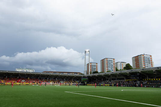 Vy över Bravida Arena