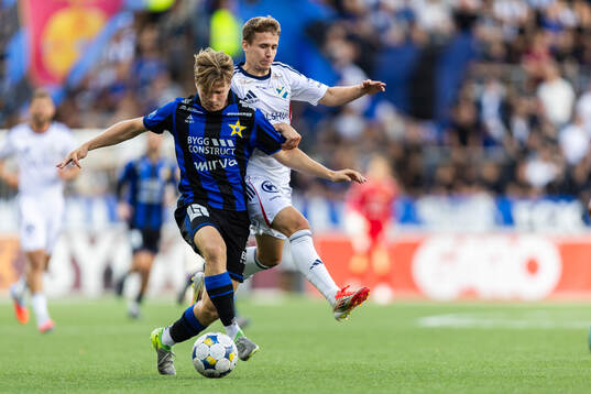 Sirius Victor Svensson och Östers Anssi Suhonen