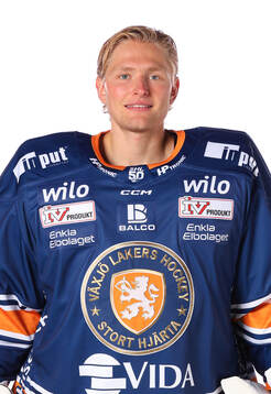 Växjös målvakt Ludvig Persson