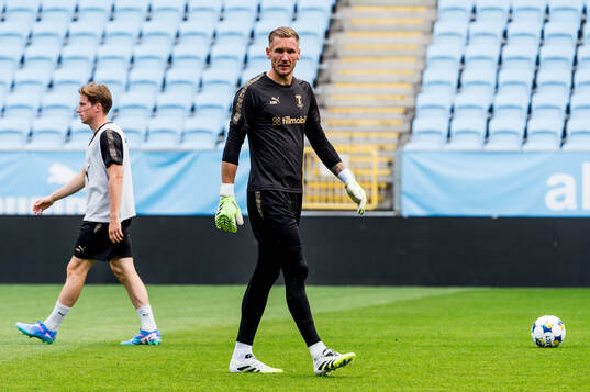 Goalkeeper Robin Olsen