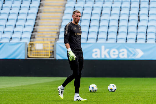 Goalkeeper Robin Olsen