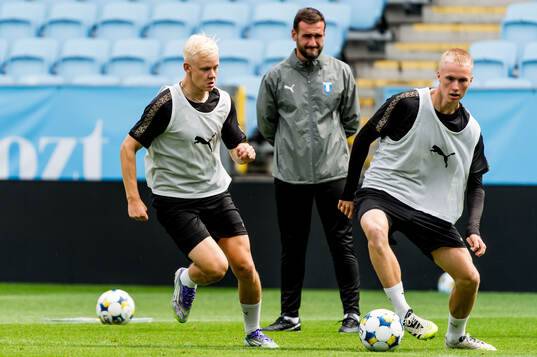Otto Rosengren and Daniel Gudjohnsen