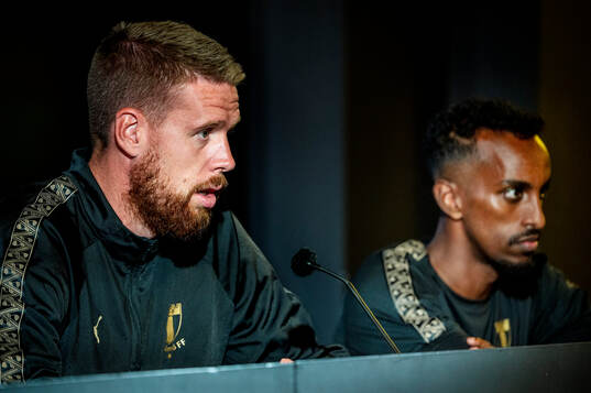 Pontus Jansson and Taha Ali