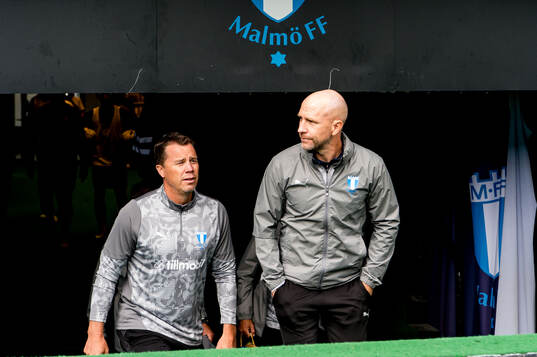 Sports director Daniel Andersson and Head coach Henrik