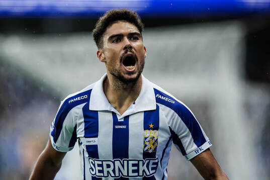 IFK Göteborgs Thomas Santos jublar