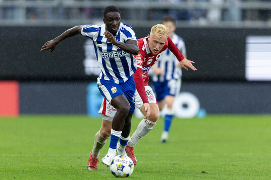 IFK Göteborgs Imam Jagne och Degerfors Alexander Heden