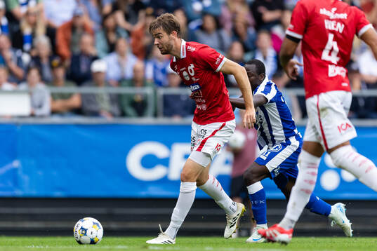 Degerfors Juhani Pikkarainen och IFK Göteborgs Saidou