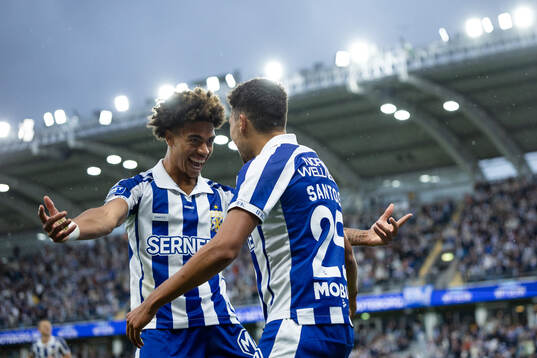 IFK Göteborgs Thomas Santos jublar