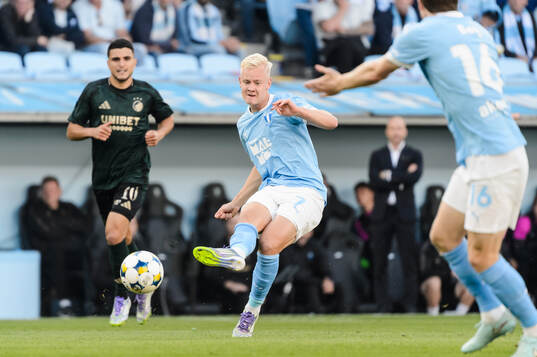during the UEFA Champions League qualifier football match
