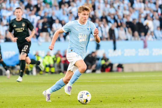 Hugo Bolin of Malmö FF