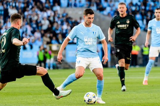 Lasse Berg Johnsen of Malmö FF