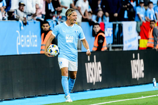 Jens Stryger Larsen of Malmö FF