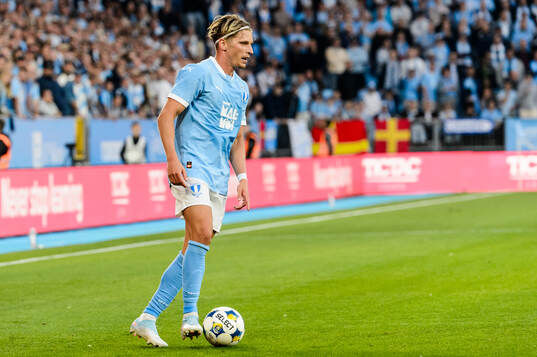 Jens Stryger Larsen of Malmö FF