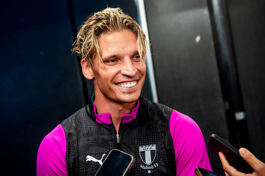 Jens Stryger Larsen of Malmö FF