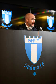 Head coach Henrik Rydström of Malmö FF