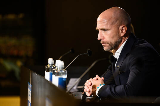 Head coach Henrik Rydström of Malmö FF
