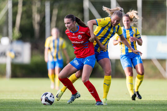 Helsingborgs Maja Nilsson och Eskilsminnes Johanna Olsson