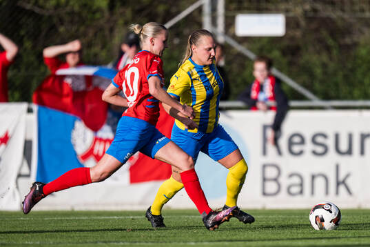 Helsingborgs Emma Sternberg och Eskilsminnes Alma Bertilsson