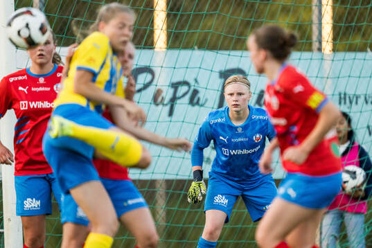Helsingborgs målvakt Hannah Tegestål