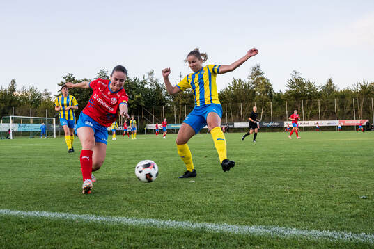 Helsingborgs Mathilde Vangsgaard och Eskilsminnes Julia