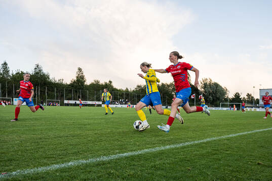 Eskilsminnes Johanna Lindblom och Helsingborgs Anna Thrane