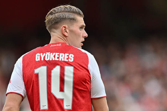 Viktor Gyökeres of Arsenal
