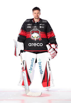 Malmö Redhawks målvakt Marek Langhamer