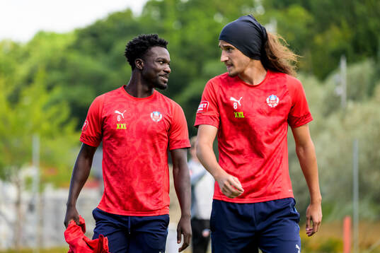 Samuel Asoma och Ervin Gigovic