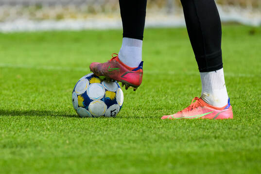 En fotbollsspelare